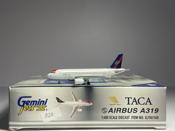Gemini Jets 1:400 TACA Airbus A319 N471TA 2000s colors GJTAI149