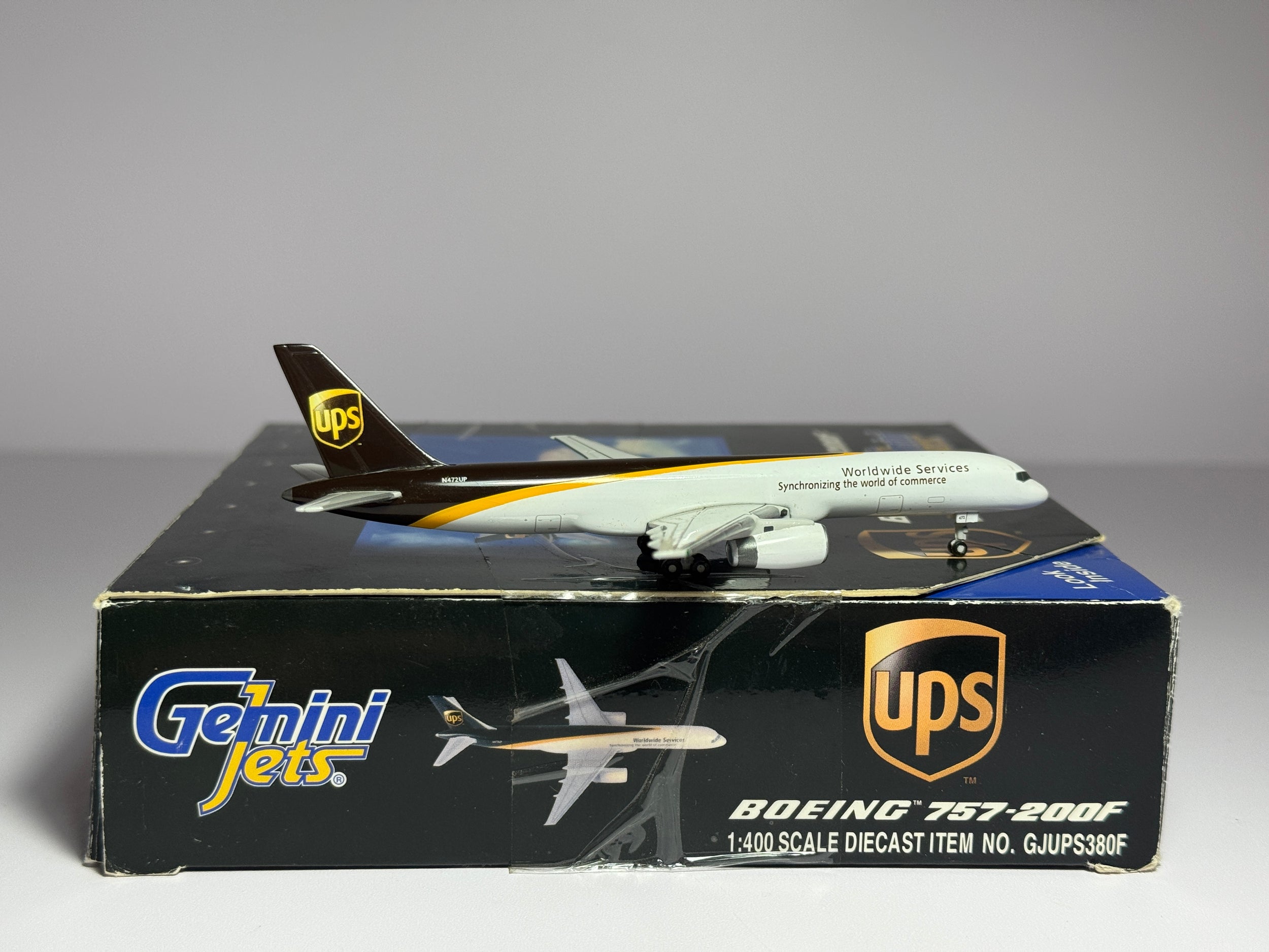 Gemini Jets 1:400 UPS Boeing 757-200F N472UP first release GJUPS380F