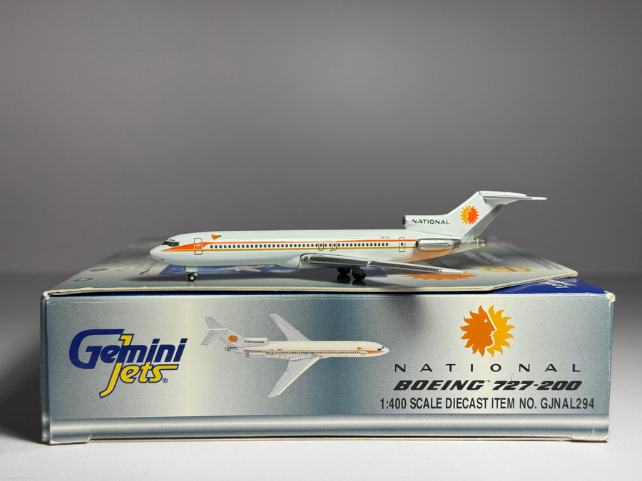 Gemini Jets 1:400 National Airlines Boeing 727-200 N4734 Elaine GJNAL294