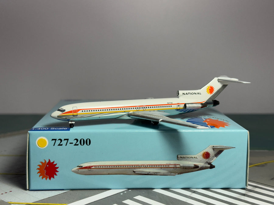 Aeroclassics 1:400 National Airlines Boeing 727-200 N4749 ACN4749