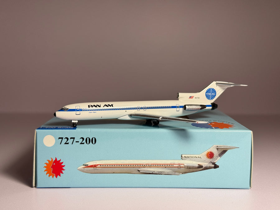 Aeroclassics 1:400 Pan American Boeing 727-200 N4750 Clipper Rapid ACN4750