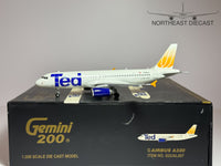 United Airlines Airbus A320-200 1:200 Gemini Jets N488UA (G2UAL007)