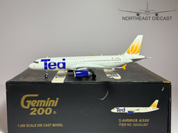 United Airlines Airbus A320-200 1:200 Gemini Jets N488UA (G2UAL007)