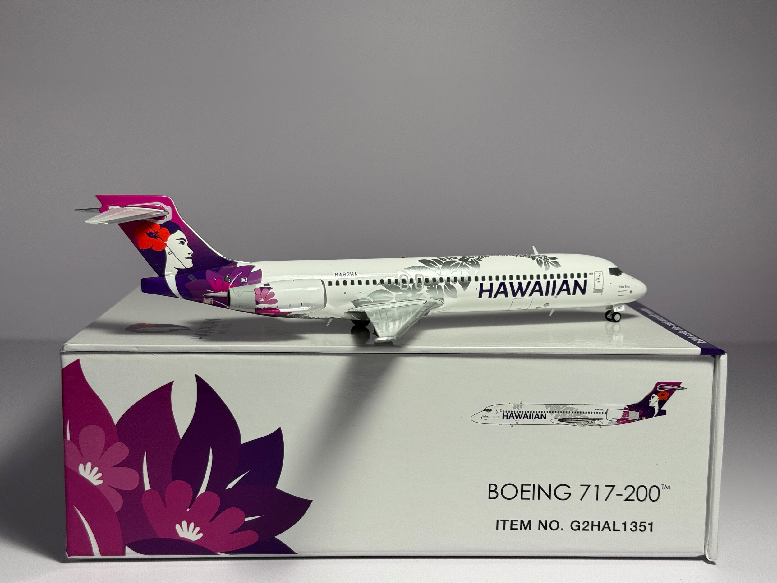 Gemini Jets 1:200 Hawaiian Airlines Boeing 717-200 N492HA last colors G2HAL1351