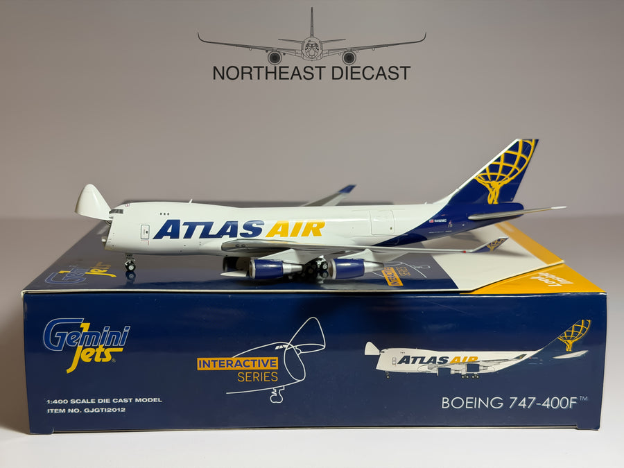 Atlas Air Boeing 747-400F 1:400 Gemini Jets N492MC (GJGTI2012)