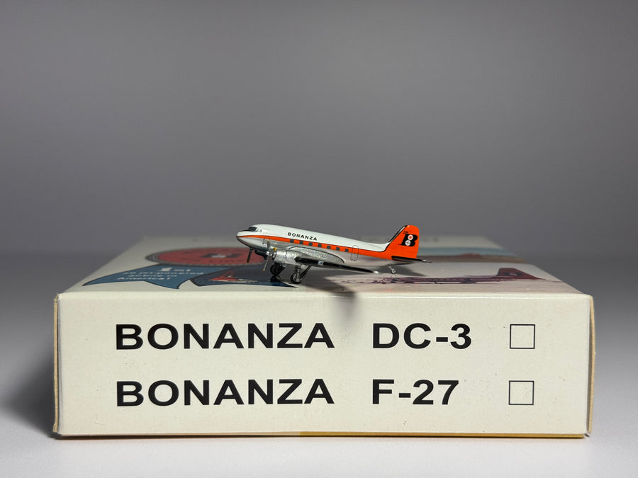 Aeroclassics 1:400 Bonanza Air Lines Douglas DC-3 N498 AC18185B