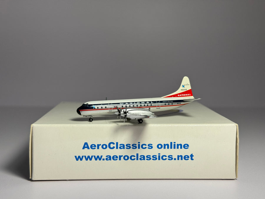 Aeroclassics 1:400 National Airlines Lockheed L-188 Electra N5001K AC18310