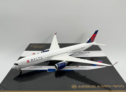 Gemini Jets 1:200 Delta Air Lines Airbus A350-900 N502DN "The Delta Spirit" G2DAL997