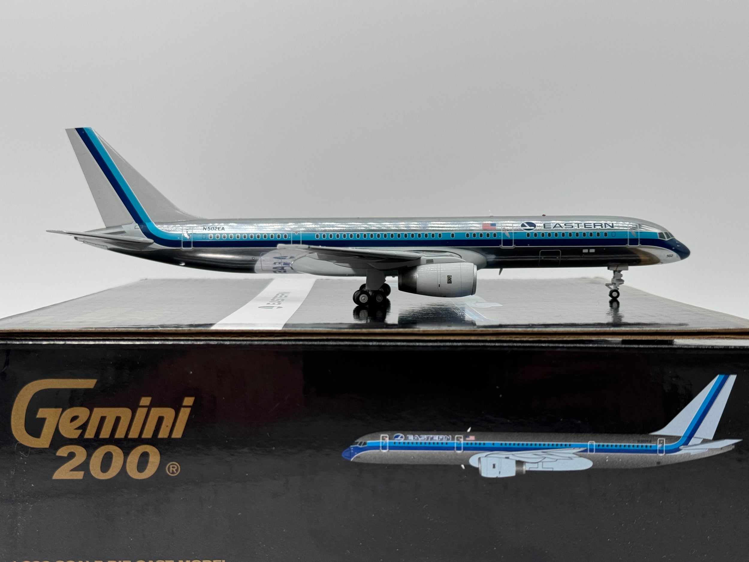 Gemini Jets 1:200 Eastern Airlines Boeing 757-200 N502EA Polished G2EAL225