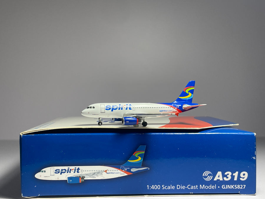 Gemini Jets 1:400 Spirit Airlines Airbus A319-200 N502NK Birthday Cake GJNKS827