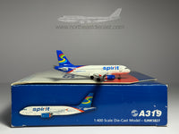 Spirit Airlines Airbus A319 1:400 Gemini Jets N502NK (GJNKS827)