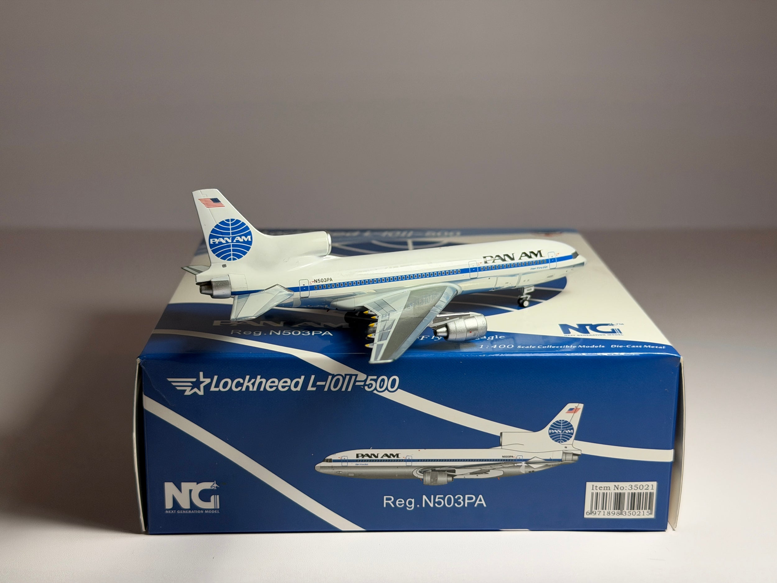Pan American Lockheed L-1011-500 1:400 NG Models N503PA (NG35021)