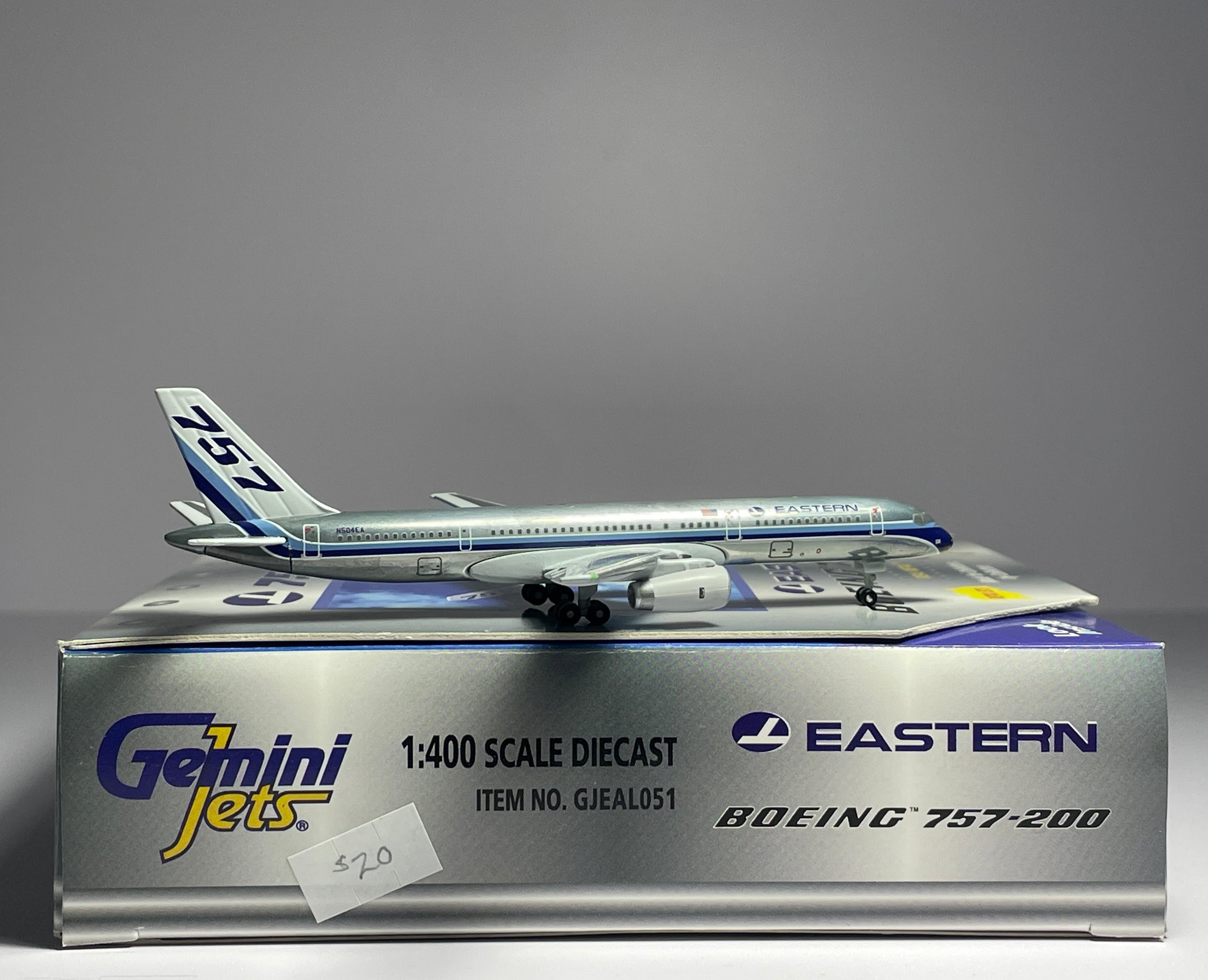Gemini Jets 1:400 Eastern Airlines Boeing 757-200 N504EA polished GJEAL051