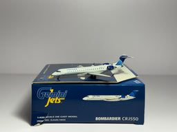 Gemini Jets 1:400 United Connection Bombardier CRJ550 N504GJ Evo Blue GJUAL1900
