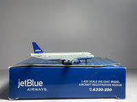 Gemini Jets 1:400 JetBlue Airbus A320-200 N505JB Blue Skies GJJBU197C