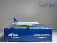 JetBlue Airways Airbus A320-200 1:400 Gemini Jets N505JB (GJJBU197C)