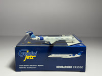 Gemini Jets 1:400 United Express Bombardier CRJ550 N506GJ Evo Blue GoJet G2UAL1405