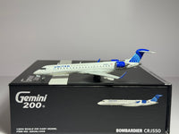 Gemini Jets 1:200 United Connection Bombardier CRJ550 N506GJ Evo Blue G2UAL1405