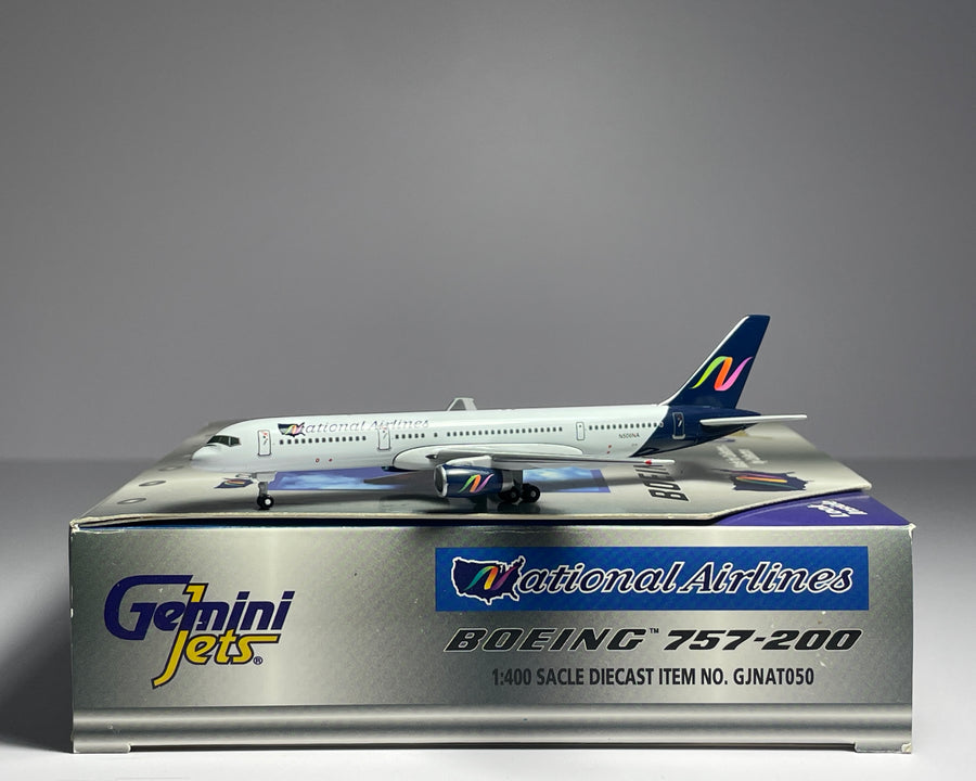 Gemini Jets 1:400 National Airlines Boeing 757-200 N506NA last scheme GJNAT050