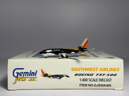 Gemini Jets 1:400 Southwest Airlines Boeing 737-500 N507SW Shamu GJSWA465