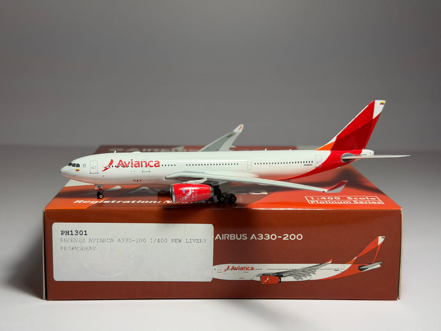 Phoenix Model 1:400 Avianca Airbus A330-200 N508AV new colors PH411114