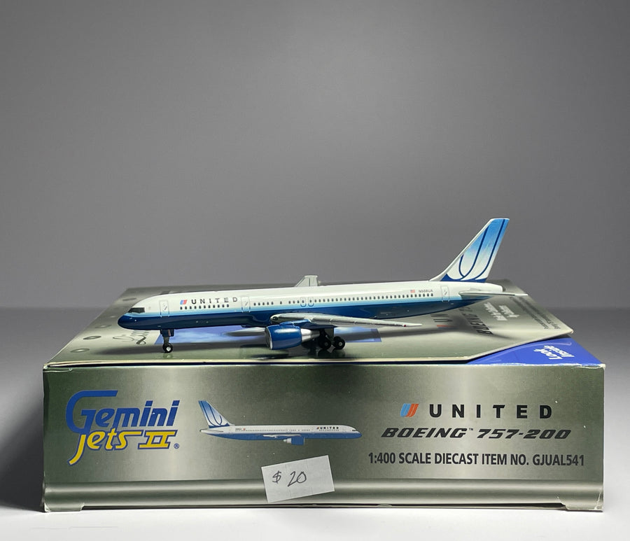 Gemini Jets 1:400 United Airlines Boeing 757-200 N508UA Tulip GJUAL541
