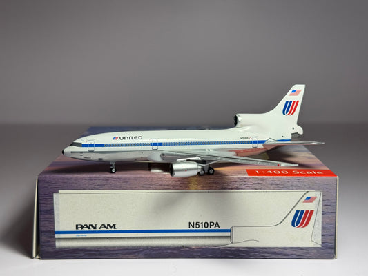 Aeroclassics 1:400 United Airlines Lockheed L-1011-500 N510PA Pan Am Hybrid ACN510PA