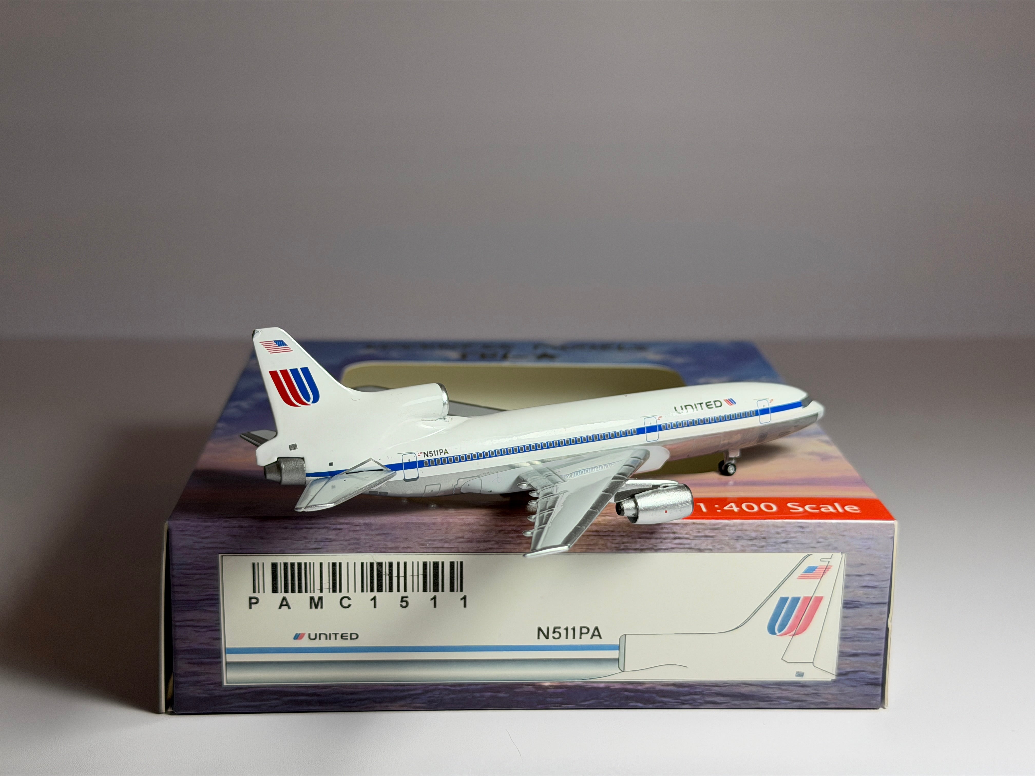 United Airlines Lockheed L-1011-500 1:400 Aeroclassics N511PA (ACN511PA)