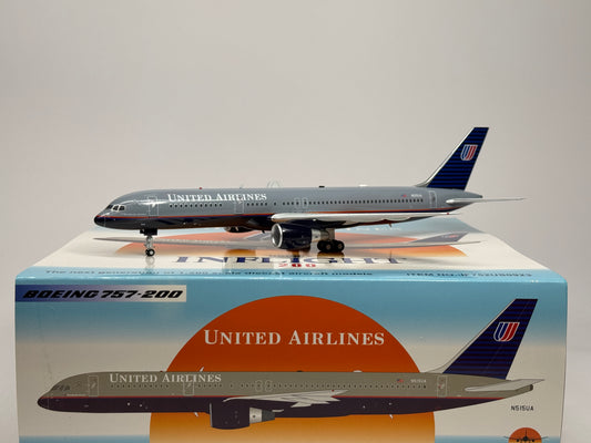 Inflight200 United Airlines Boeing 757-200 N515UA Battleship Grey IF752US0923