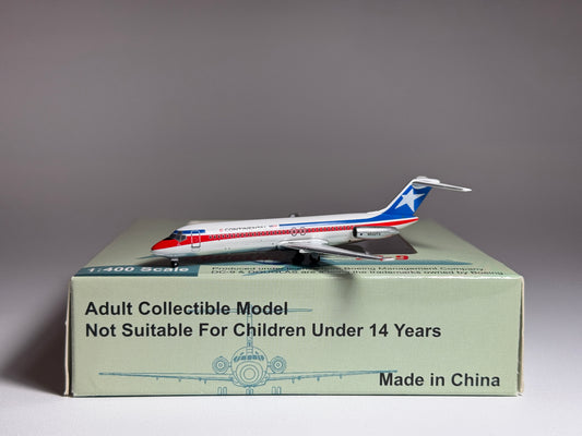 Aeroclassics 1:400 Continental Airlines Douglas DC-9-30 N532TX Texas International Hybrid ACN532TX