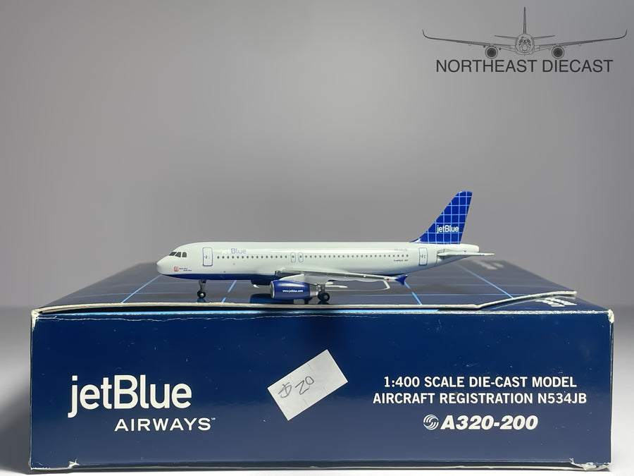 JetBlue Airways Airbus A320-200 1:400 Gemini Jets N534JB (GJJBU197D)