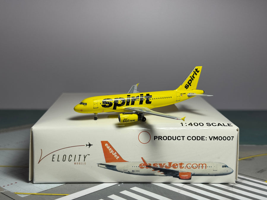 Aeroclassics 1:400 Spirit Airlines Airbus A319-100 N534NK VM0006