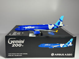Gemini Jets 1:200 JetBlue Airbus A320 N547JB "Forever Blue" G2JBU1337
