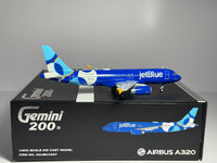 Gemini Jets 1:200 JetBlue Airbus A320 N547JB "Forever Blue" G2JBU1337