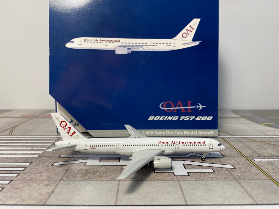 Gemini Jets 1:400 Omni Airways Boeing 757-200 N549AX GJOAE565