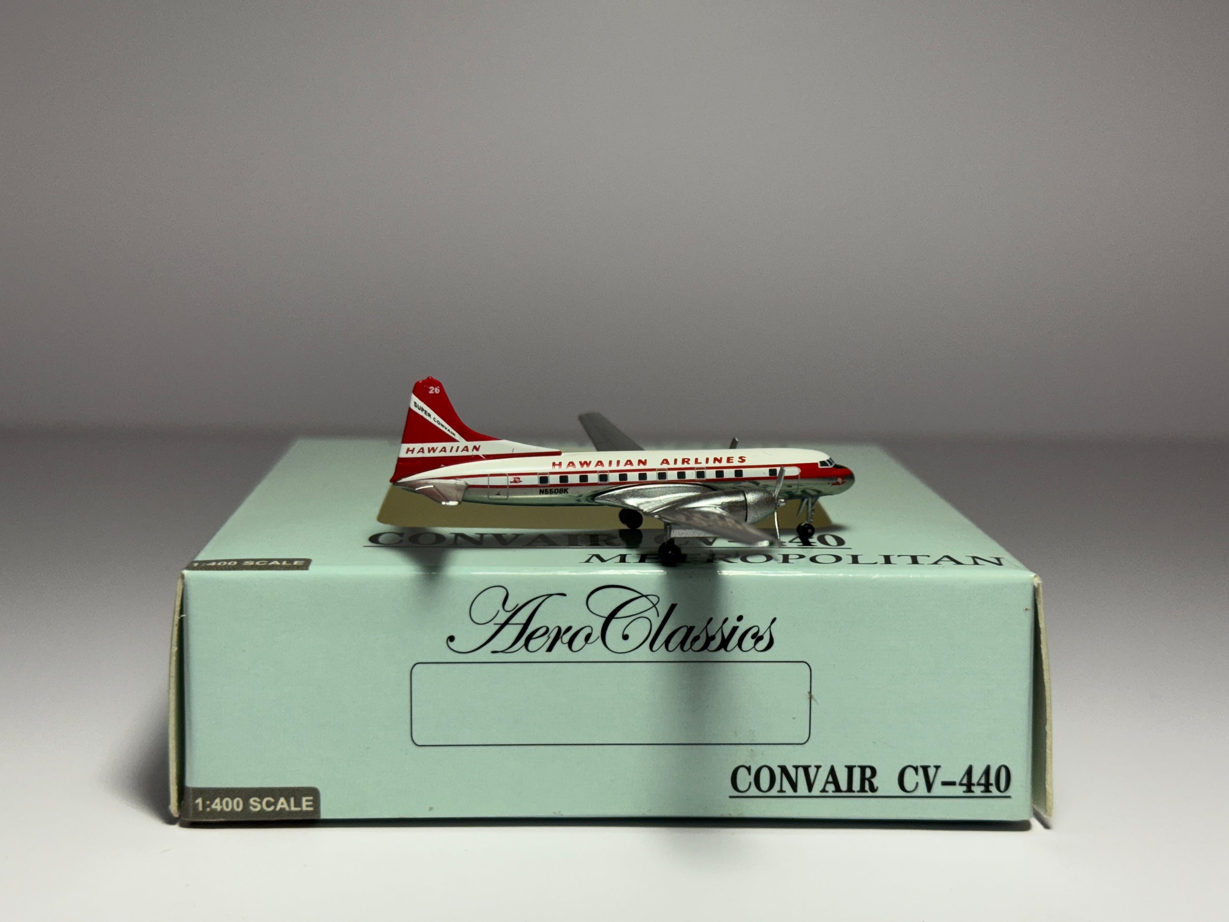 Aeroclassics 1:400 Hawaiian Airlines Convair CV-440 N5508K ACN5508K