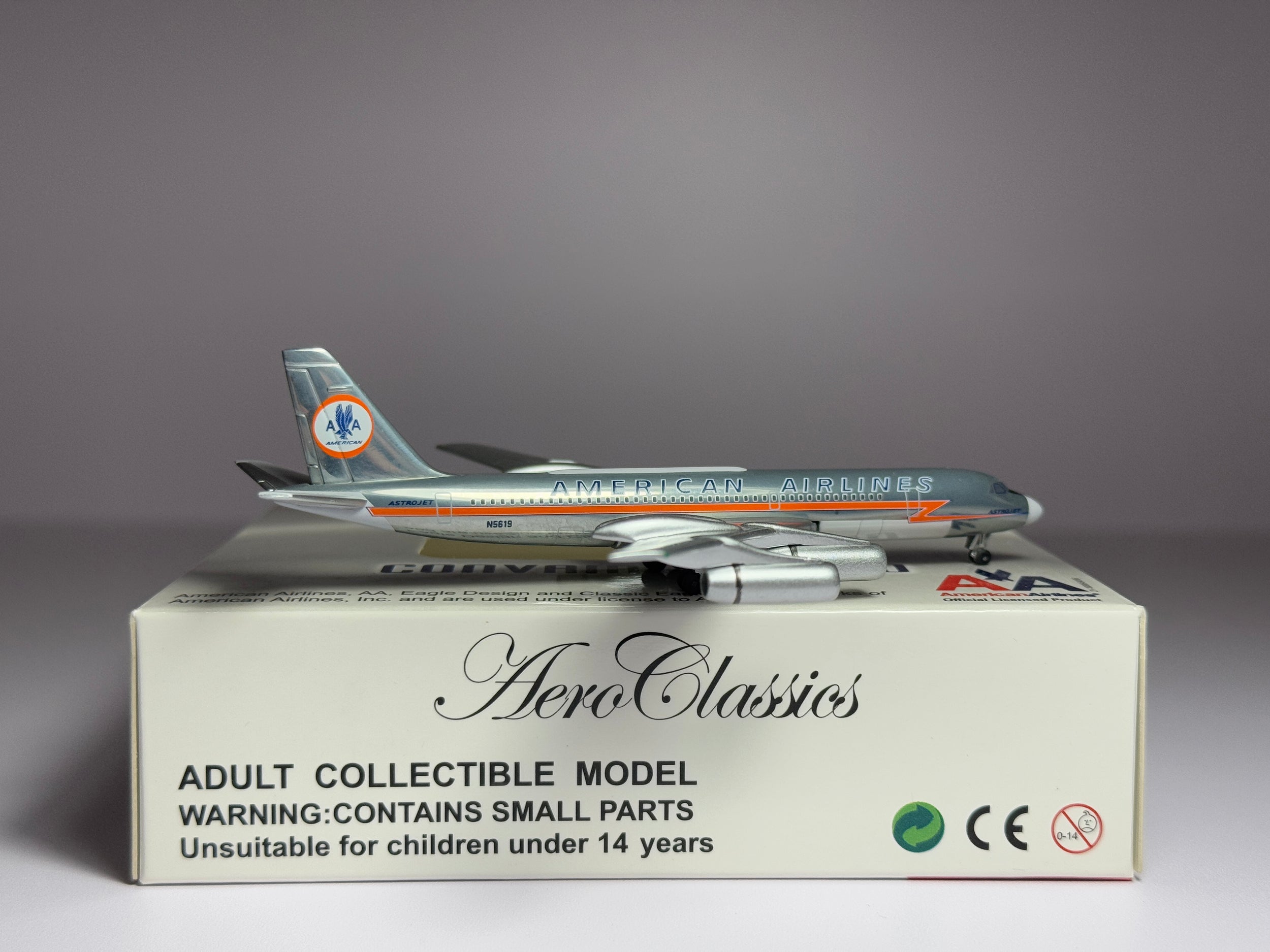 Aeroclassics 1:400 American Airlines Convair CV-990 N5619 Astrojet ACN5619