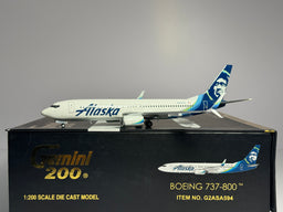 Gemini Jets 1:200 Alaska Airlines Boeing 737-800 N563AS current scheme G2ASA594