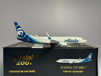 Gemini Jets 1:200 Alaska Airlines Boeing 737-800 N563AS current scheme G2ASA594