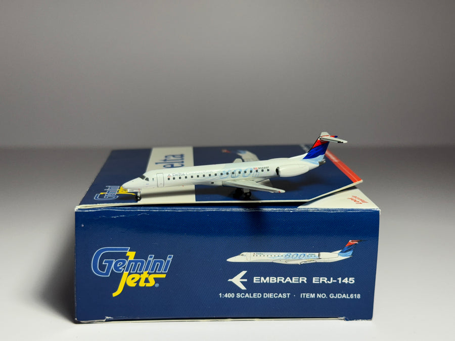 Gemini Jets 1:400 Delta Connection Embraer E145 N568RP Colors in Motion GJDAL618