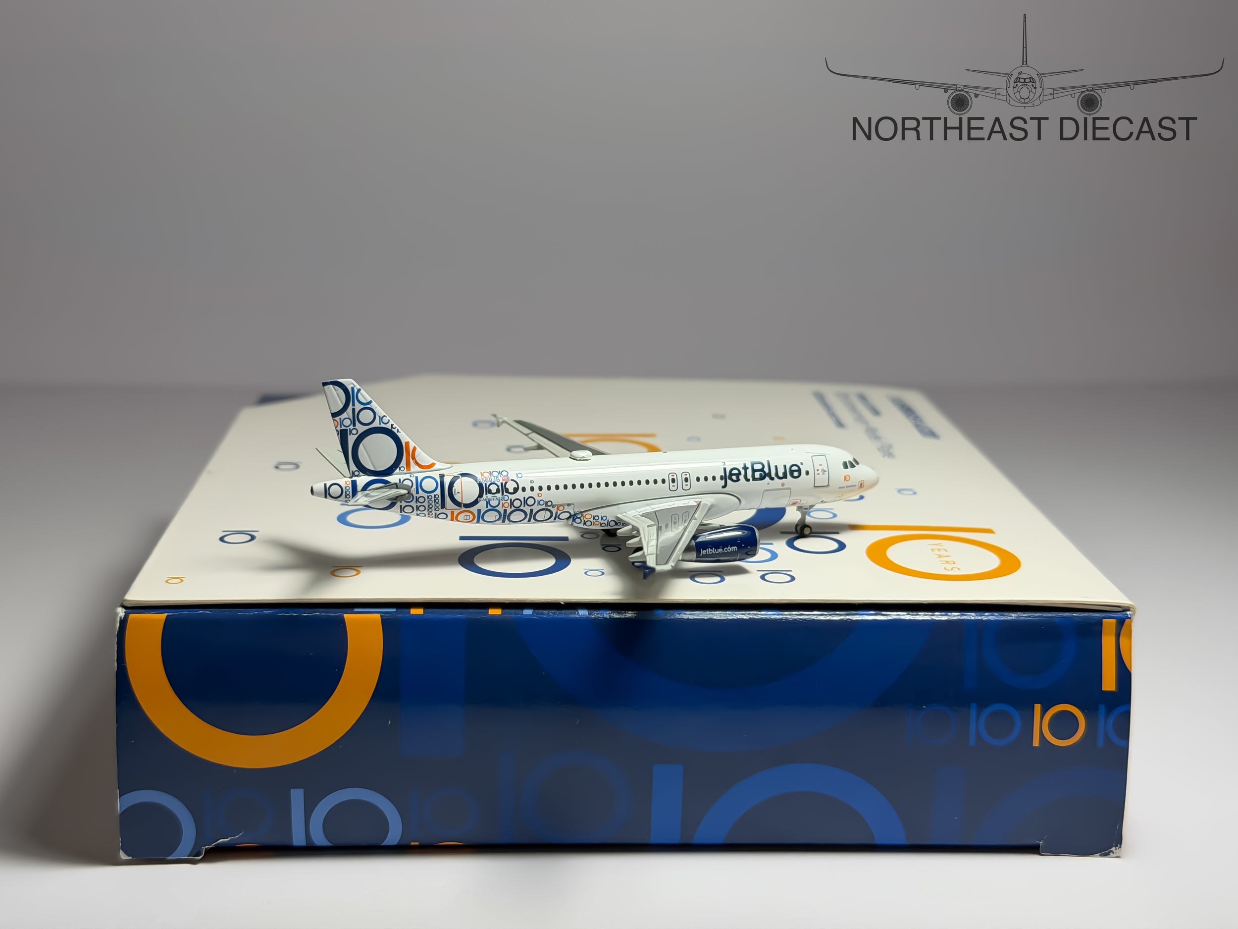 JetBlue Airways Airbus A320-200 1:400 Gemini Jets N569JB (GJJBUXXX)
