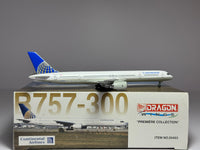 Dragon Wings 1:400 Continental Airlines Boeing 757-300 N57852 globe livery 55453