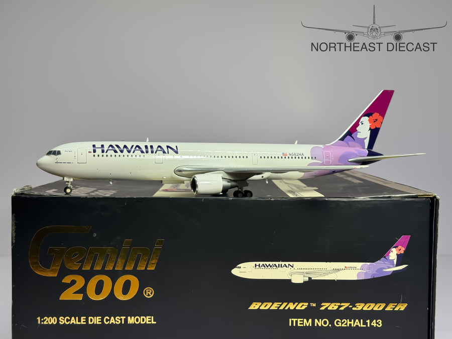 Hawaiian Airlines Boeing 767-300ER 1:200 Gemini Jets N582HA (G2HAL143)