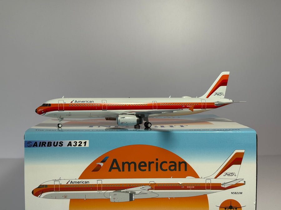 Inflight 1:200 American Airlines Airbus A321-200 N582UW PSA retro IF321AA582