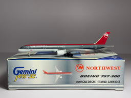Gemini Jets 1:400 Northwest Airlines Boeing 757-200 N583NW Bowling Shoe GJNWA365