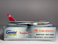 Gemini Jets 1:400 Northwest Airlines Boeing 757-200 N583NW Bowling Shoe GJNWA365