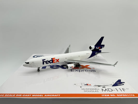 Gemini Jets 1:200 FedEx McDonnell Douglas MD-11 N584FE Current Colors G2FDX1178