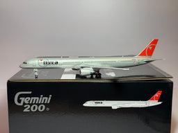 Gemini Jets 1:200 Northwest Airlines Boeing 757-300 N587NW last colors G2NWA1422 w/stand
