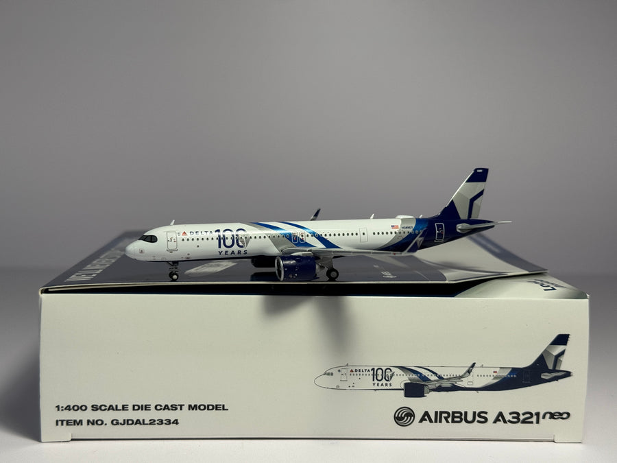 Gemini Jets 1:400 Delta Air Lines Airbus A321neo N589DT 100 Years GJDAL2334