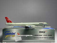 Gemini Jets 1:400 Northwest Airlines Boeing 757-300 N594NW 2000s colors GJNWA407